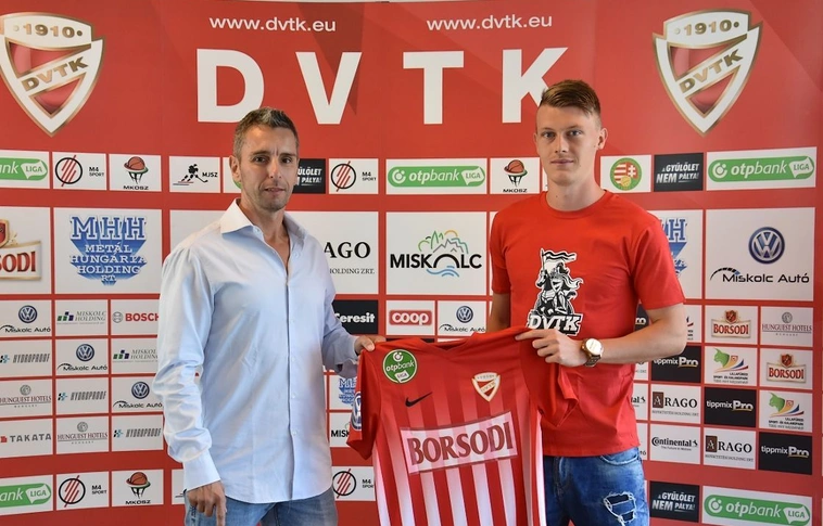 Makrai Gábor a DVTK játékosa