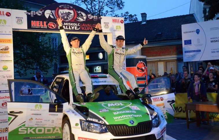 Herczig újabb sikere a Miskolc rally-n