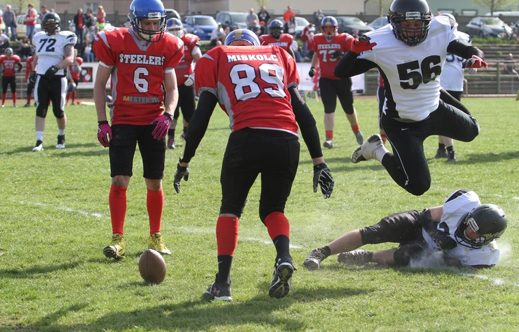 Így ünnepelte a bajnoki címet a Miskolc Steelers