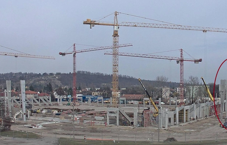 Szintet léptek – Egyre többet látni az új DVTK stadionból