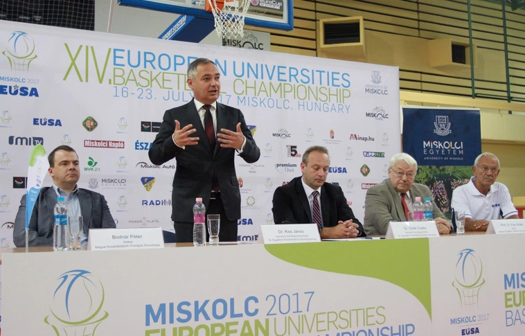 Egyetemi kosár Eb: a kontinens legjobbjait látja vendégül Miskolc