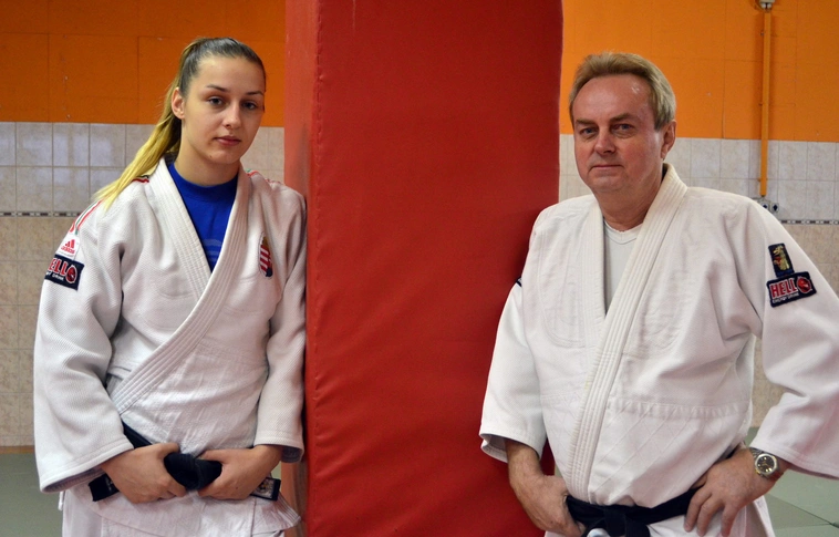 Gercsák Szabina és edzője bizakodva várja a vb-s megmérettetést