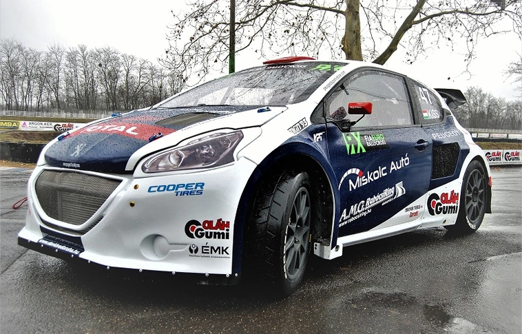 Ezzel a szörnyeteggel vág neki a rallycross szezonnak Kiss Pál Tamás