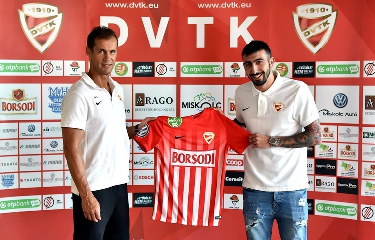 A görög élvonalból igazolt csatárt a DVTK