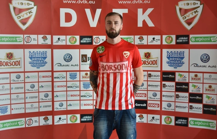 Szarka Ákos a DVTK játékosa