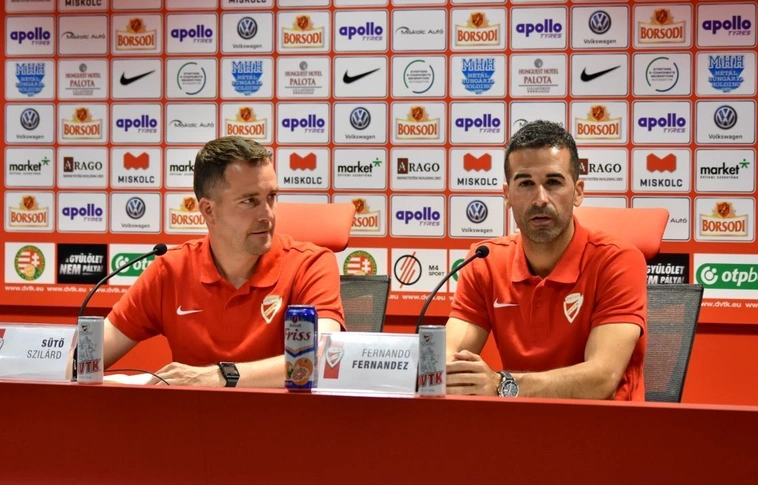 Telt ház előtt küzd a bennmaradásért a DVTK - Fernando számít a szurkolókra