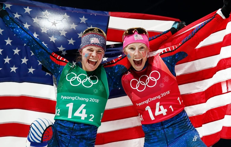 Történelmi amerikai siker sífutásban