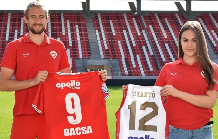 A DVTK kosárlabda, röplabda és jégkorong szakosztályát is támogatja a nemzetközi abroncsgyártó