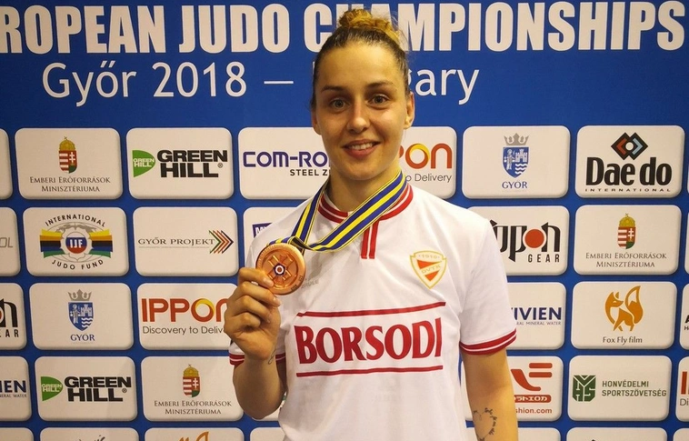 Gercsák Szabina bronzérmet nyert Győrben