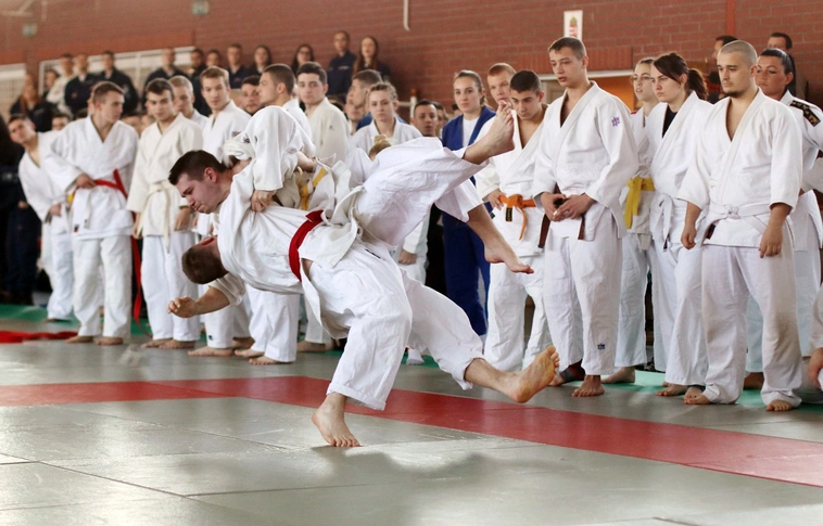 A tatamin találkoztak a bajtársak – Judo bajnokság a Rendészeti Szakgimnáziumban