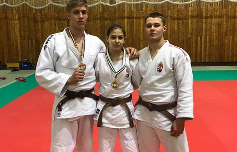 Kriza Anna és Sáfrány Péter aranya az ifjúsági judo ob-n