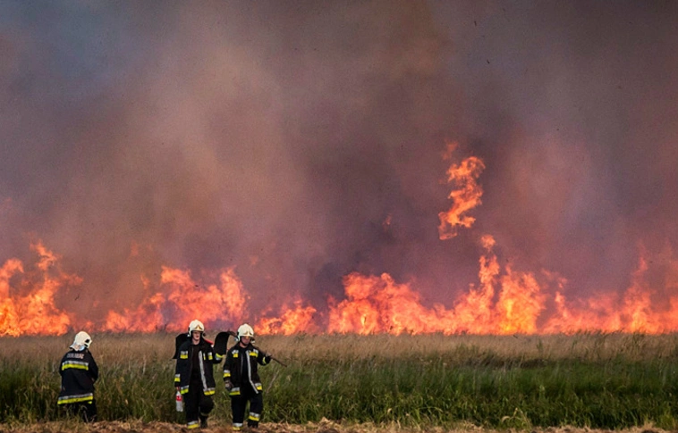 36 helyszínen oltottak szabadtéri tüzet a megyében