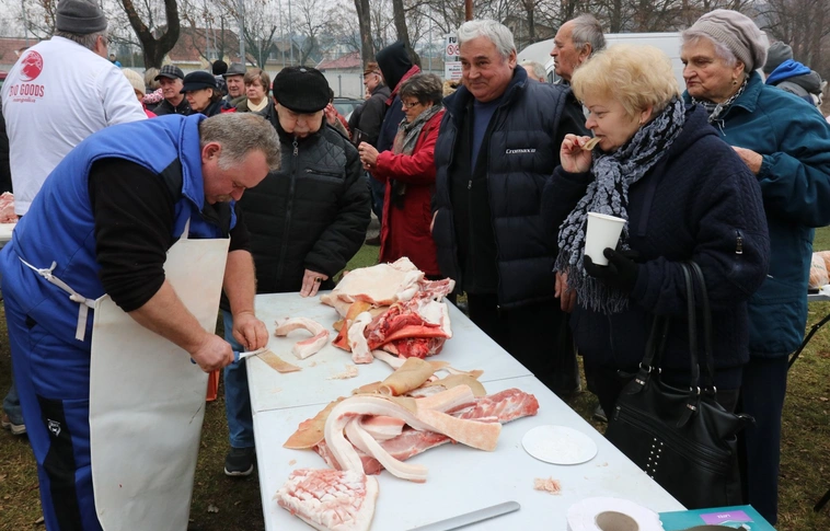 Disznótoros farsangi ünnepvárót rendeztek a Győri kapuban (Képgalériával!)