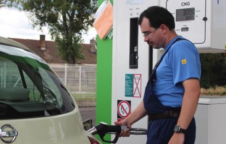 Szünetel a CNG kút hétfőn