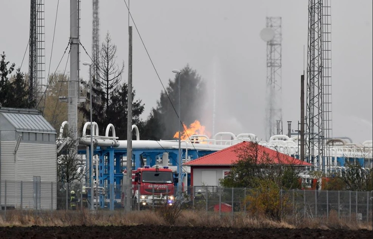 Belobbant a gáz a nagyhegyesi gáztározóban