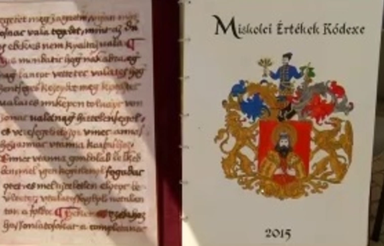 Miskolci kódex készült a könyvhéten