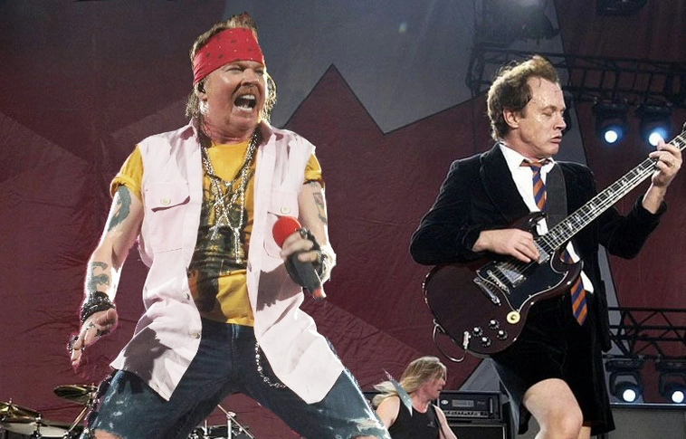 Axl Rose lett az AC/DC új énekese
