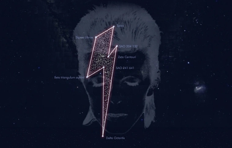 Csillagképet regisztráltak David Bowie emlékére