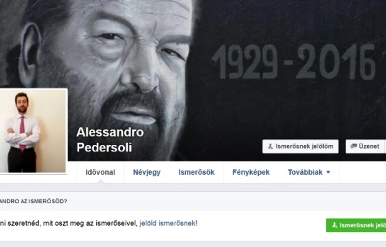 Ma­gyar al­ko­tás­sal őrzi Bud Spen­cer uno­kája nagy­apja em­lé­két!