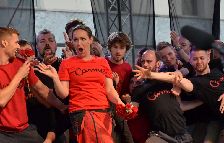 Carmen – beavató előadás a Szent István téren
