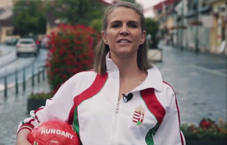 Így szurkol Coleen Bell a magyar válogatottnak (Videóval!)