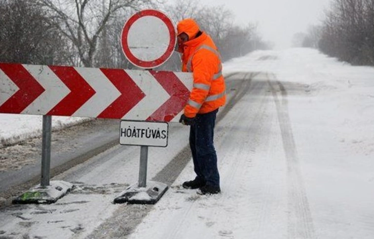 Széllökés, hófúvás: riasztást adott ki megyénkre a meteorológiai szolgálat