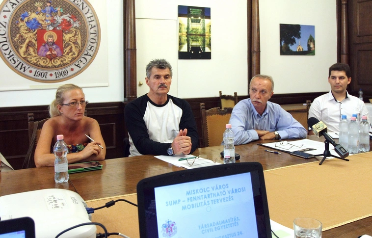 Városházi konzultáció Miskolc Fenntartható Mobilitási Tervéről