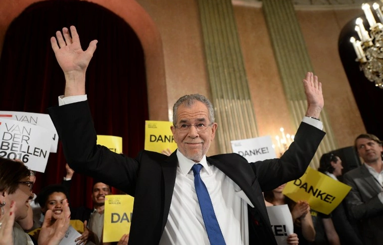 Alexander Van der Bellen Ausztria új államfője
