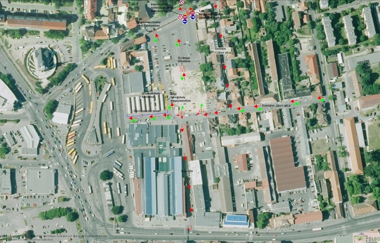 Változik a forgalmi rend a Búza téri piacon és környékén