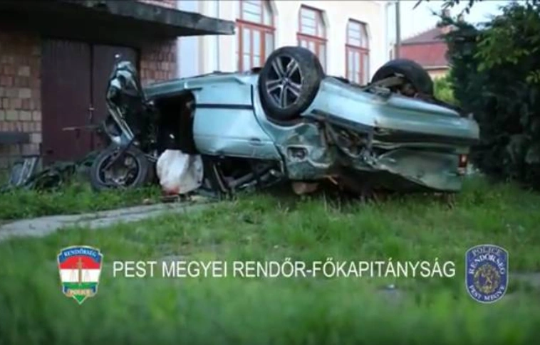 Tragikus éjszakai rohanás - ketten haltak meg (Rendőrségi videó)