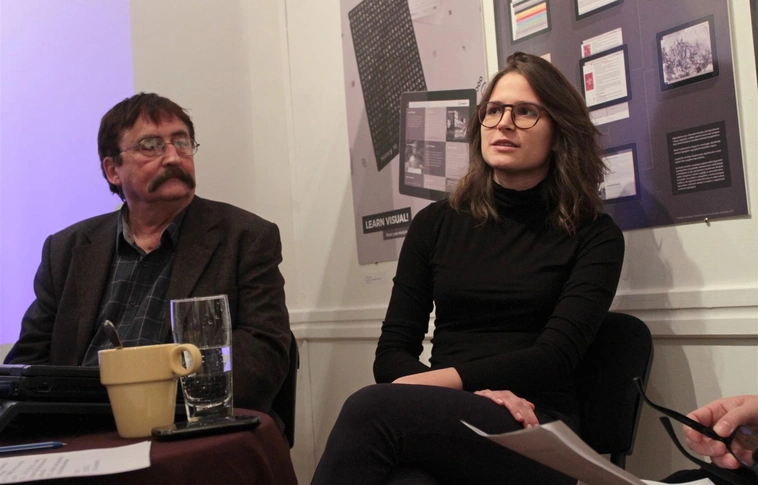 Homonna György, Gál Klaudia – mester és tanítvány a galériában