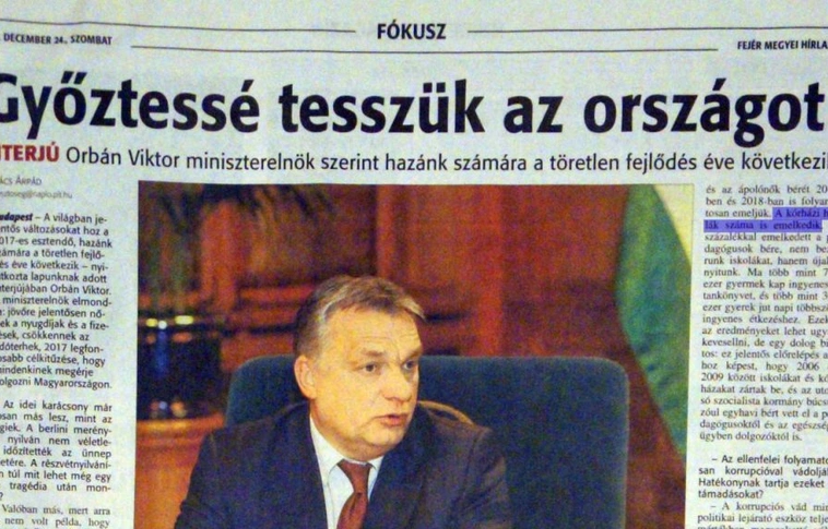 Megint oda a sajtószabadság… hát már egy miniszterelnöki interjút sem lehet nyugodtan meghamisítani?!