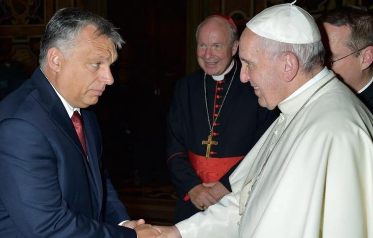 Orbán Viktor audiencián találkozott Ferenc pápával