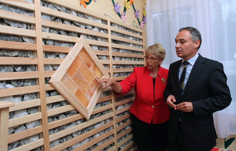 Különleges fejlesztés: sószoba a bölcsődében