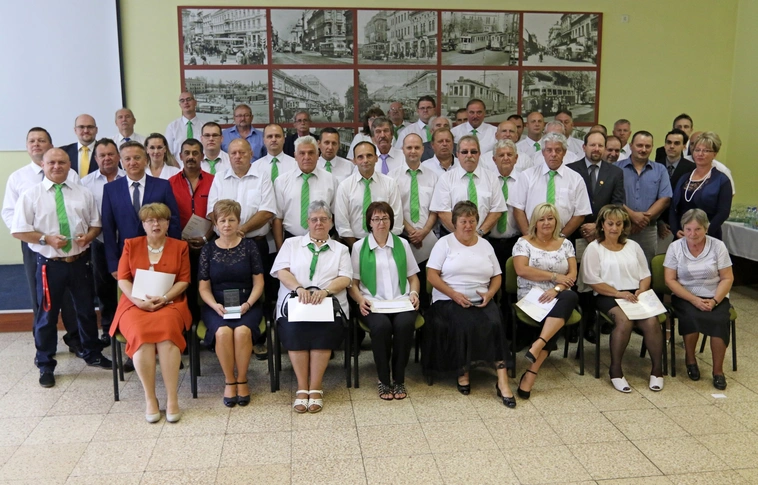 Ünnepség és elismerések a miskolci villamos-közlekedés jubileumán (Részletes lista, képgaléria)