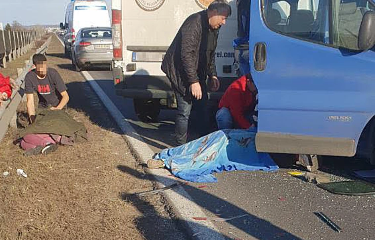 Tömegbalesetek az M3-ason - Csiba Gábor ért először a helyszínre (Helyszíni felvételek)