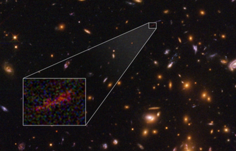 Az univerzum legrégebbi ismert galaxisáról készített különlegesen közeli képeket a Hubble-űrteleszkóp