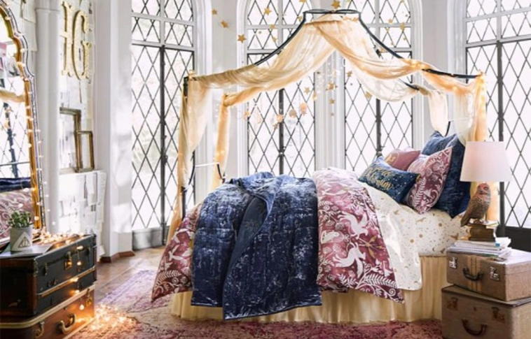 Lakberendezés Roxfort módra – Alakítsd szobád a Harry Potter világához