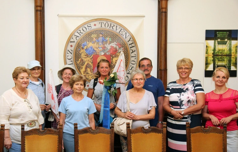 Miskolcra érkeztek a Szent Jobb zarándoklat tagjai