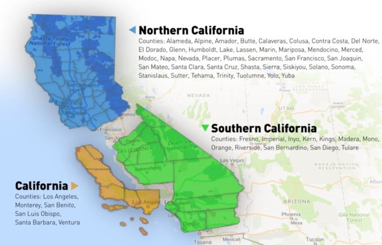 Kaliforniát három részre osztják?