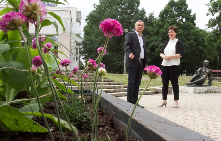 „Mi hozzuk a virágot, a lakók hozzák a szeretetet” – virágosítási akció a belvárosban