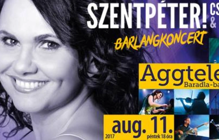 Barlangkoncert az aggteleki Baradla-barlangban - Szentpéteri Csilla & Band