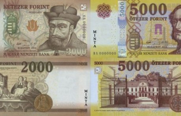 Figyeljünk a pénztárcánkra! - Keddtől már csak az új 2000 és 5000 forintos bankjeggyel lehet fizetni