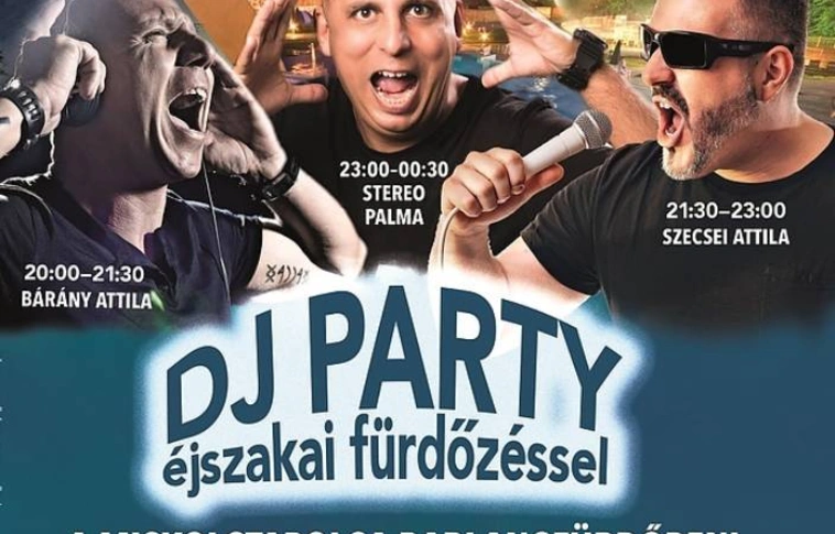 „Buli van a parton, a szabadstrandon, velünk együtt tombol a nyár!”