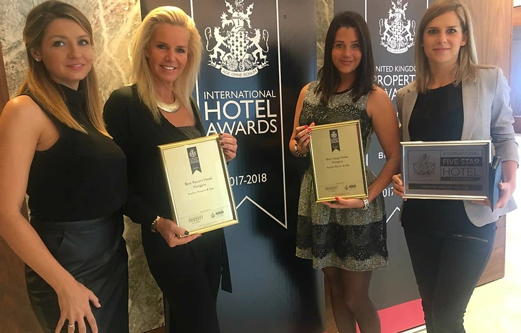 Az International Hotel Awardson díjazták az Avalon Resort & SPA-t