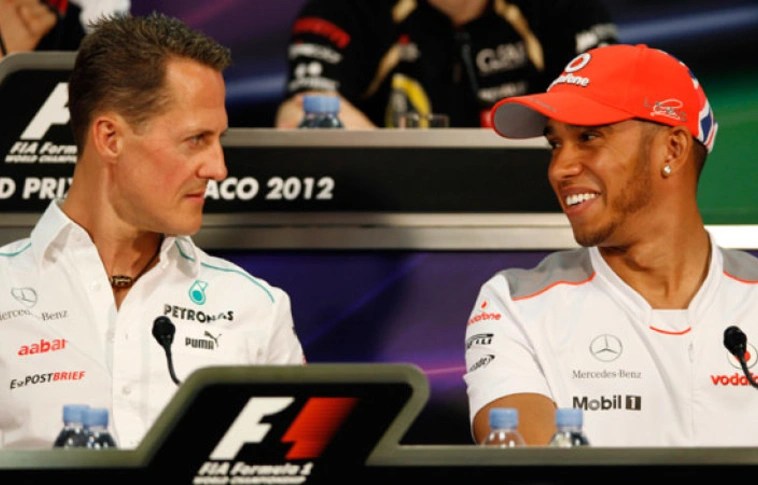 "Michael, sokat jelentett nekem" – Hamilton üzenete a legendának