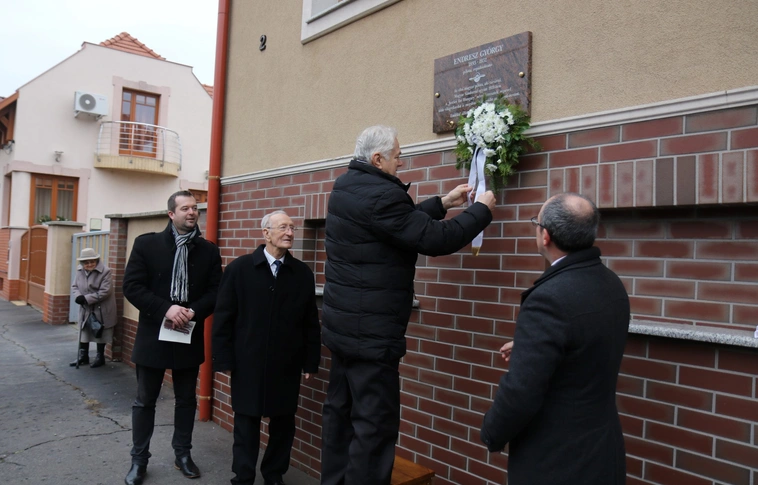 Endresz György emléktáblát avattak Miskolcon (Képgalériával!)