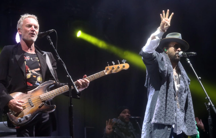 Elképesztő tömeget vonzott az utcára Sting és Shaggy koncertje