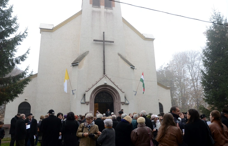Búcsú a Szent Imre templomban