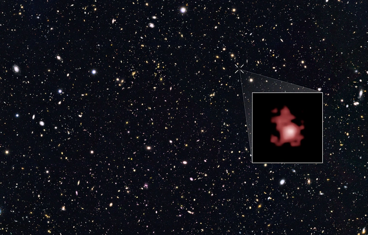 Az eddigi legtávolabbi galaxist szúrta ki a Hubble